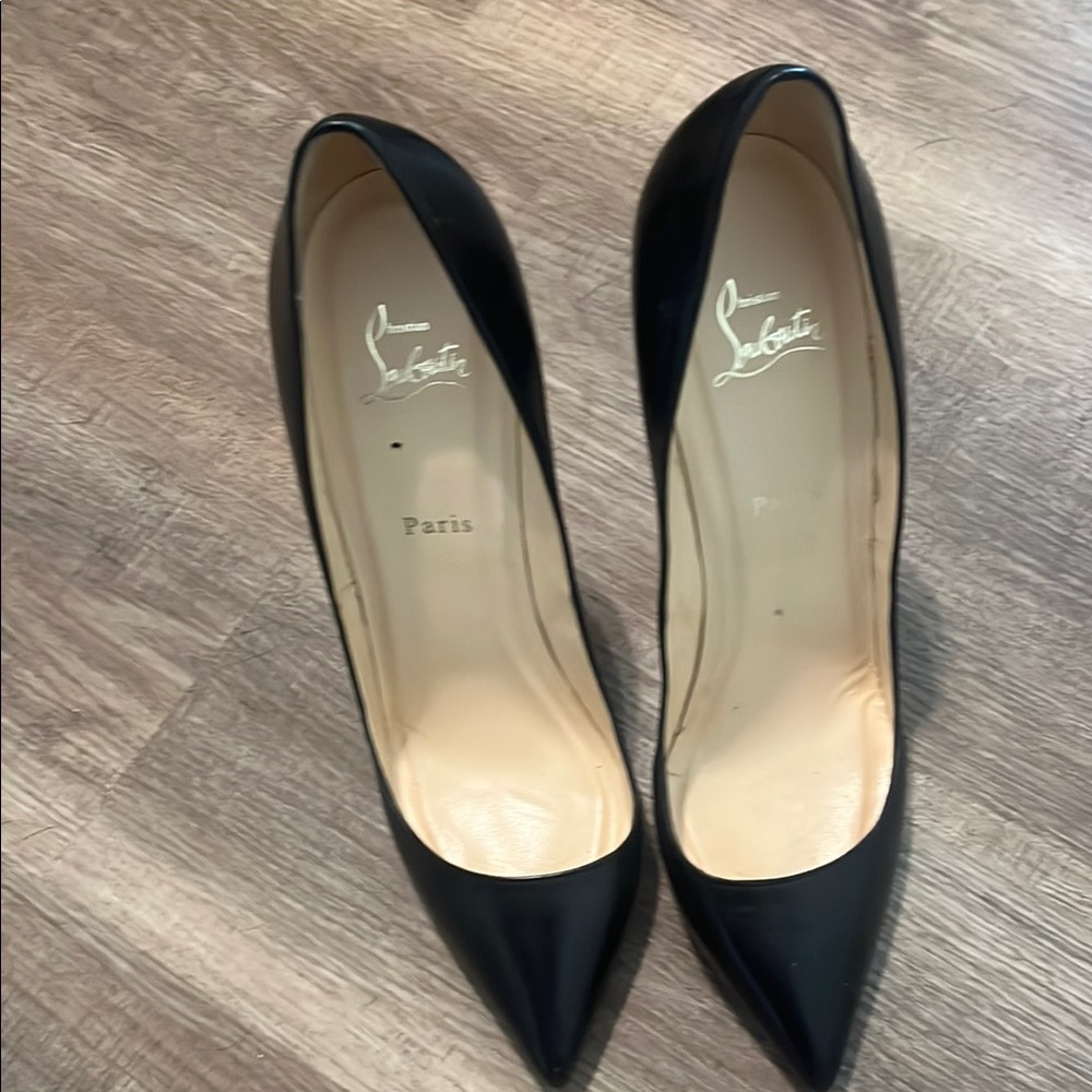 Christian Louboutin Black Heels Classic Elegance